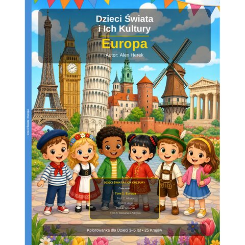 Dzieci Świata i Ich Kultury — okładka Europa