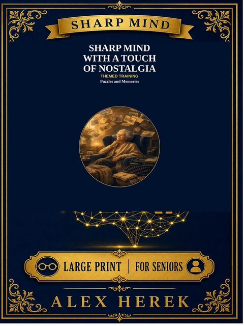 Sharp Mind: With a Touch of Nostalgia — book cover